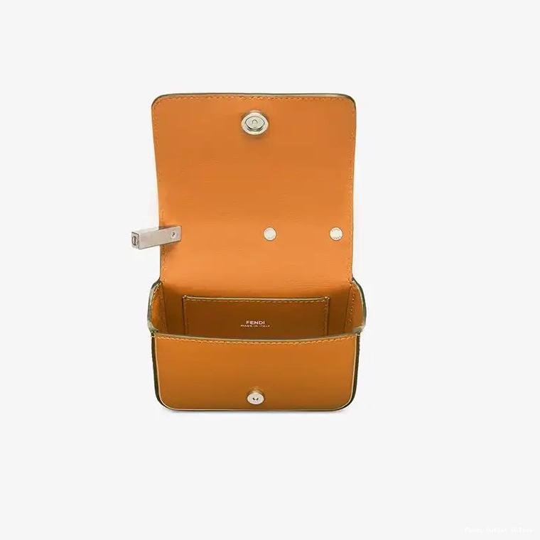 Affordable In Leather Calf Brown Fendi Nano Bag F 0706